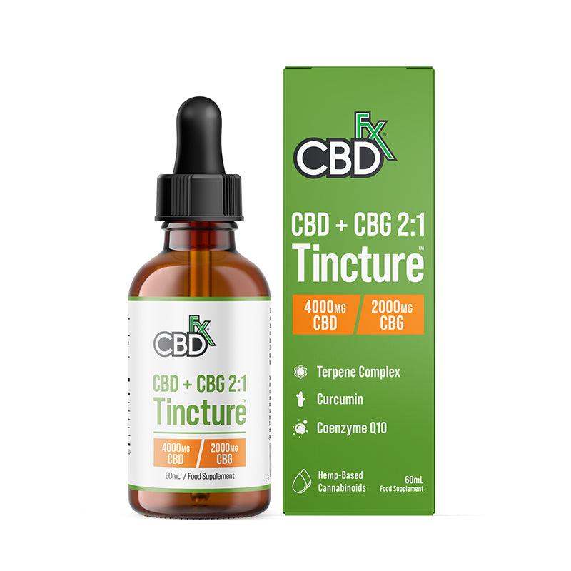 Wellness CBD + CBG Oil Tincture 2:1