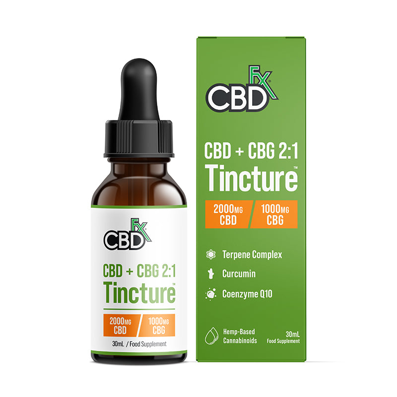 Wellness CBD + CBG Oil Tincture 2:1