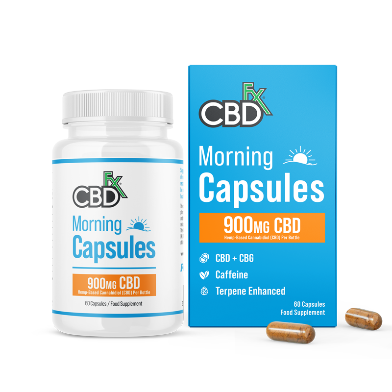 CBDfx CBD + CBG Morning Tablets 900mg