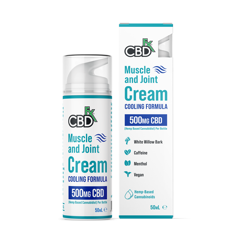 CBD Cream For Muscle & Joint: Cooling Formula 500-3000mg