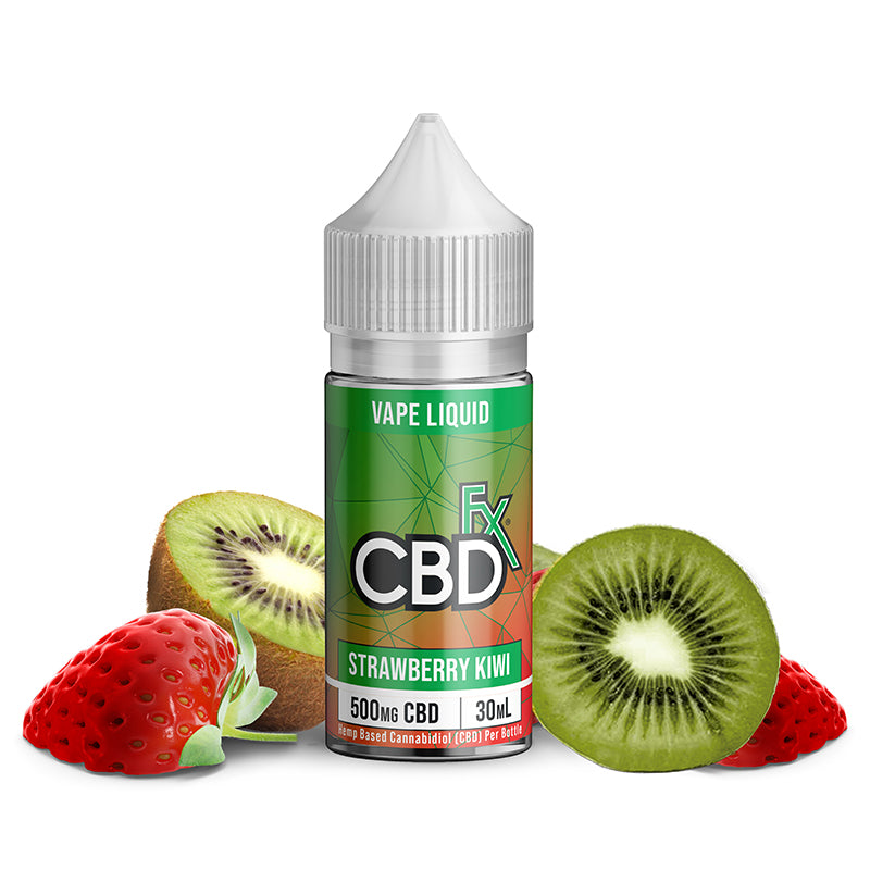 Strawberry Kiwi CBD Vape Juice 500 – 2000mg