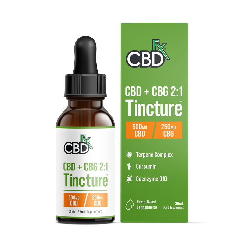 Wellness CBD + CBG Oil Tincture 2:1