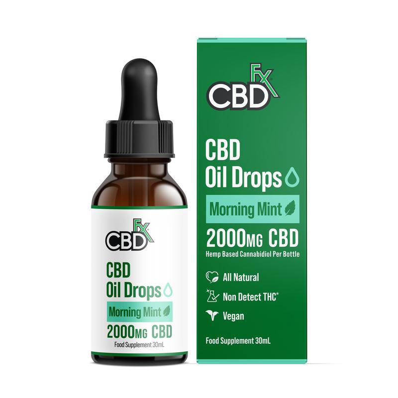 CBD Tincture - Morning Mint - 2000mg