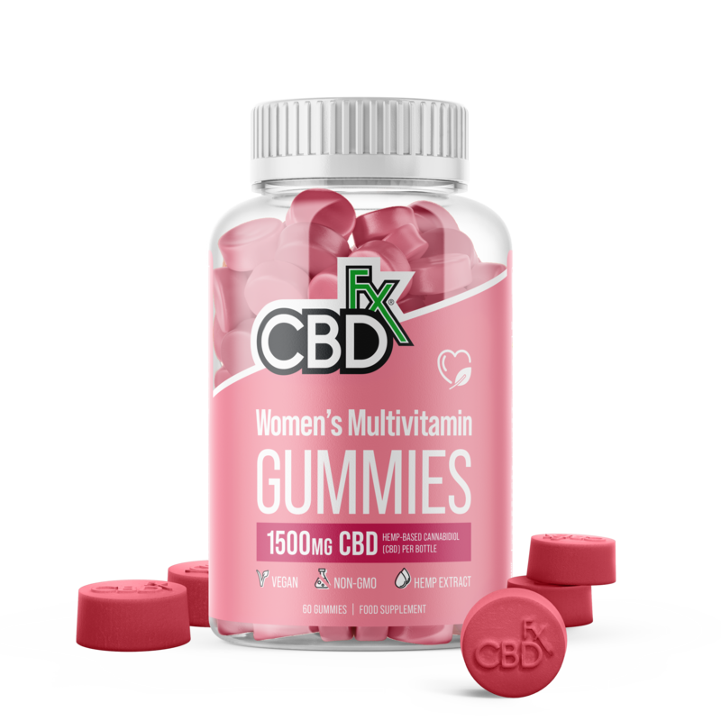 CBDfx Multivitamin CBD Gummies For Women