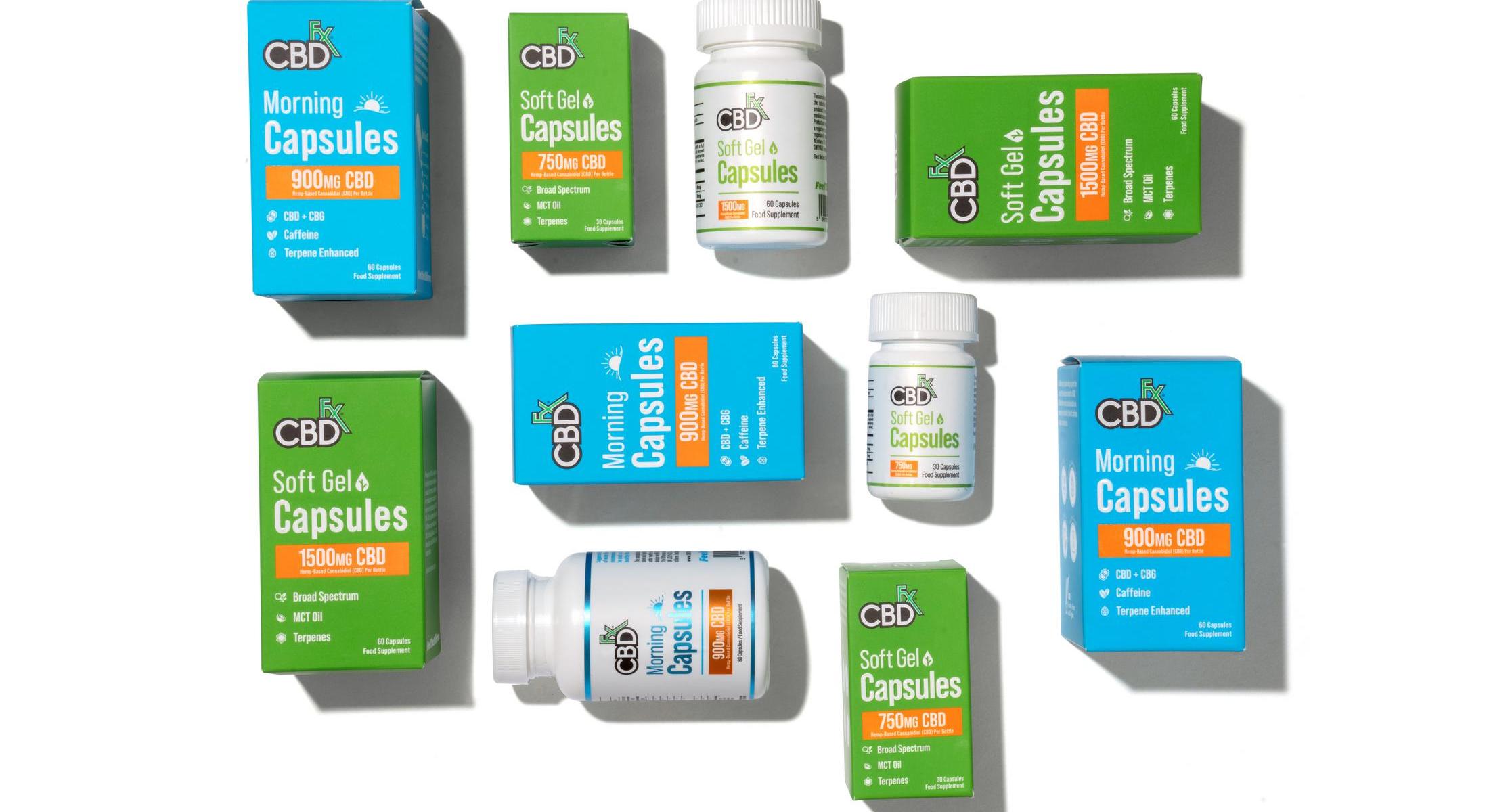 cbdfx uk photo product capsules group  apr